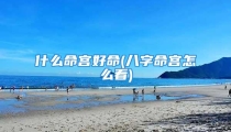 什么命宫好命(八字命宫怎么看)