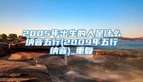 2005年出生的人是什么纳音五行(2009年五行纳音)_重复