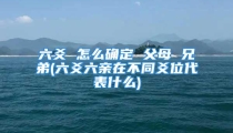 六爻 怎么确定 父母 兄弟(六爻六亲在不同爻位代表什么)