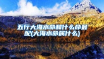 五行大海水命和什么命最配(大海水命属什么)