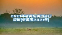 2021年老黄历黄道吉日查询(老黄历2021年)