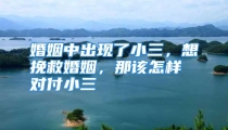 婚姻中出现了小三，想挽救婚姻，那该怎样对付小三