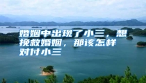 婚姻中出现了小三,想挽救婚姻,那该怎样对付小三