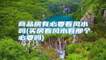 商品房有必要看风水吗(买房看风水有那个必要吗)