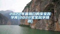 2022年最热门的宝宝名字库(2022宝宝名字排名)
