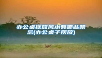 办公桌摆放风水有哪些禁忌(办公桌子摆放)