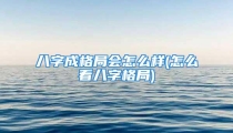 八字成格局会怎么样(怎么看八字格局)