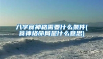 八字食神格需要什么条件(食神格命局是什么意思)