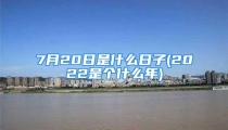 7月20日是什么日子(2022是个什么年)