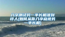 八字测试另一半长相准到吓人(如何从你八字窥视另一半长相)