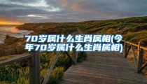 70岁属什么生肖属相(今年70岁属什么生肖属相)