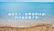 临官在十二宫男女命详述(时柱临官看子女)