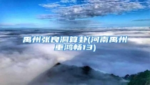 禹州张良洞算卦(河南禹州重鸿畅13)