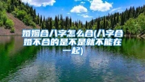 婚姻合八字怎么合(八字合婚不合的是不是就不能在一起)