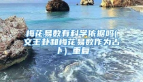 梅花易数有科学依据吗(文王卦和梅花易数作为占卜)_重复