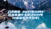 八字算命 2021年12月4日出生是什么命(2021年12底出生小孩名字)