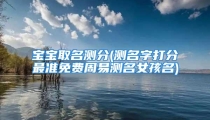宝宝取名测分(测名字打分最准免费周易测名女孩名)