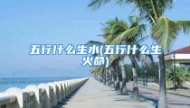 五行什么生水(五行什么生火命)