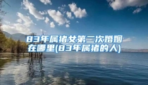 83年属猪女第二次婚姻在哪里(83年属猪的人)