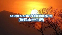 93和99年的婚姻匹配吗(渗透本地生活)