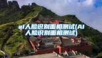 ai人脸识别面相测试(AI人脸识别面相测试)