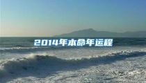 2014年本命年运程