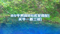 85牛男和86虎女婚配(买牛一看三验)