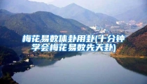 梅花易数体卦用卦(十分钟学会梅花易数先天卦)